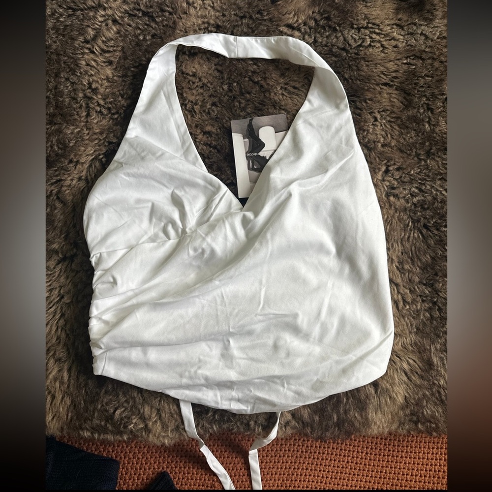 Halter crop top